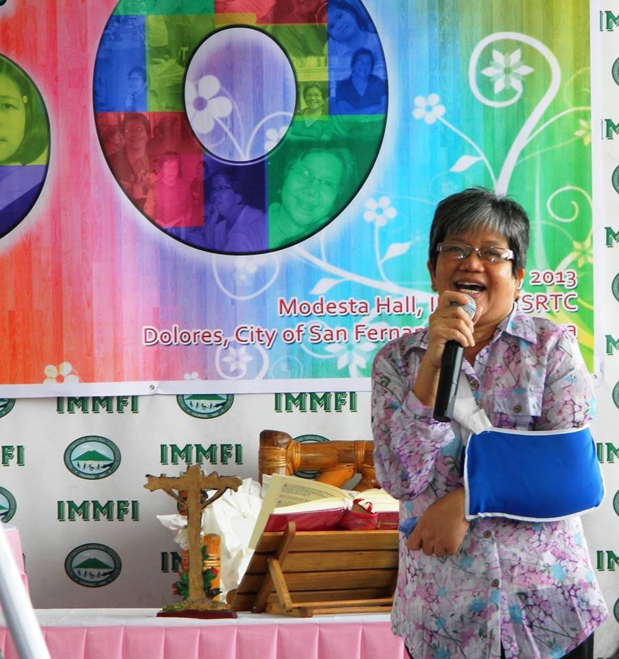 Above, Tonette as well loved, respected, and certified supporter of any move, to “MAKE THE RIGHT REAL’’ for PWDs.  Photos by Ms. Tess dela Cruz